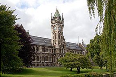 Административное здание Отагского университета (Новая Зеландия) в неоготическом стиле